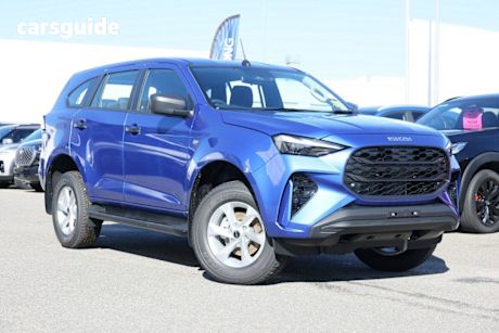 Blue 2025 Isuzu MU-X Wagon LS-M (4X4)