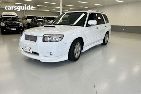 White 2005 Subaru Forester Wagon XT Spec B