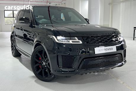 Black 2021 Land Rover Range Rover Sport Wagon D250 SE (183KW)