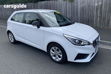 White 2022 MG MG3 Hatchback Core