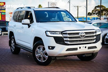 White 2024 Toyota Landcruiser Wagon LC300 VX (4X4)
