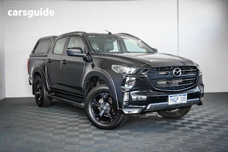 Black 2022 Mazda BT-50 Dual Cab Pick-up SP (4X4)