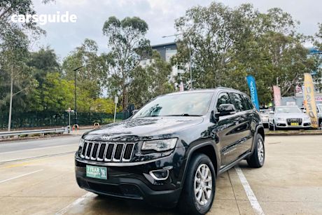 Black 2014 Jeep Grand Cherokee Wagon LAREDO  WK MY14