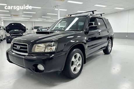 Black 2003 Subaru Forester Wagon XT