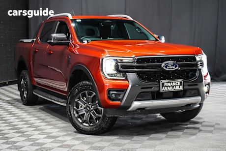 Orange 2023 Ford Ranger Double Cab Pick Up Wildtrak 2.0 (4X4)