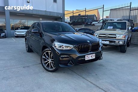 Black 2020 BMW X4 Coupe Xdrive30I M Sport