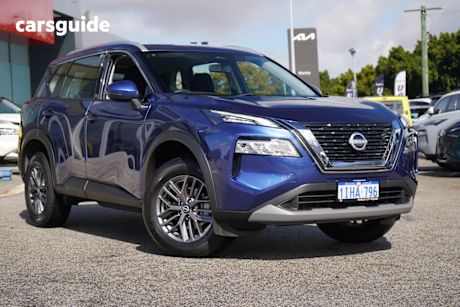 Blue 2024 Nissan X-Trail Wagon ST (2WD)