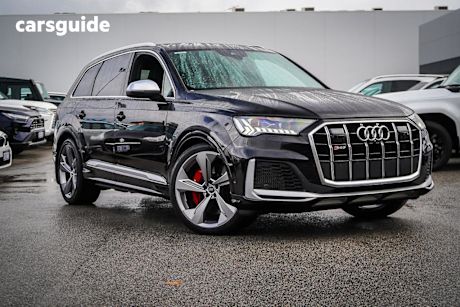 Black 2020 Audi SQ7 Wagon TDI V8 Quattro Mhev