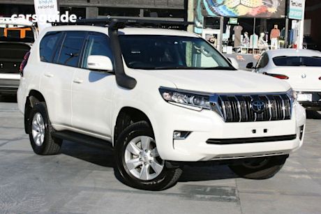 White 2022 Toyota Landcruiser Prado Wagon GXL 4X4