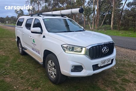White 2019 LDV T60 Double Cab Utility PRO (4X4)
