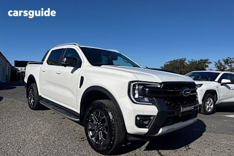 White 2024 Ford Ranger Double Cab Pick Up Wildtrak 2.0 (4X4)