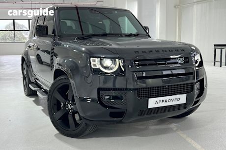 Grey 2022 Land Rover Defender Wagon 110 P525 V8 (386KW)