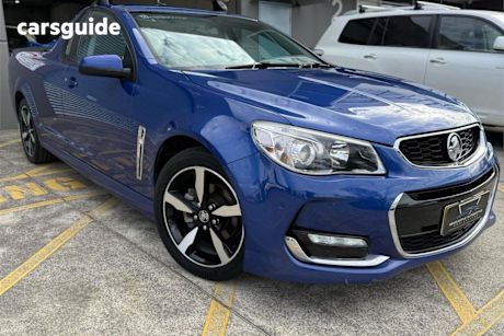 Blue 2017 Holden UTE Utility SV6