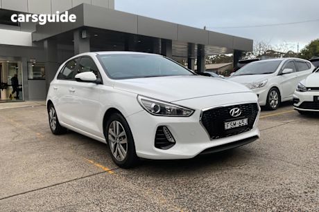 White 2020 Hyundai I30 Hatchback Active