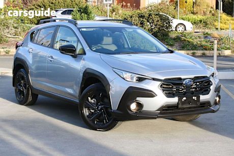 Silver 2024 Subaru Crosstrek Wagon AWD 2.0L