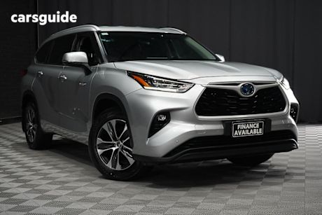 Silver 2021 Toyota Kluger Wagon GXL Hybrid AWD
