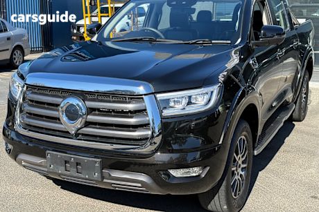Black 2021 GWM UTE Dual Cab Utility Cannon (4X4)