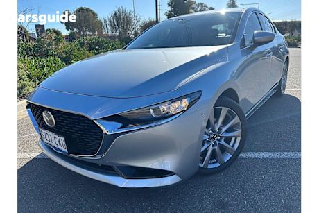 Silver 2021 Mazda 3 Sedan G20 Touring
