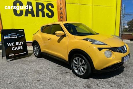 Yellow 2017 Nissan Juke Wagon Ti-S (AWD) F15 SERIES 2