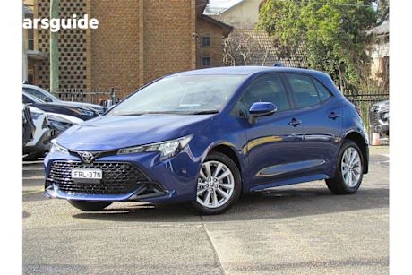 Blue 2024 Toyota Corolla Hatch ASCENT SPORT F