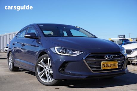 Grey 2016 Hyundai Elantra Sedan Elite
