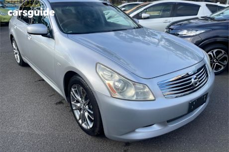 Silver 2007 Nissan Skyline Sedan 350GT Type SP