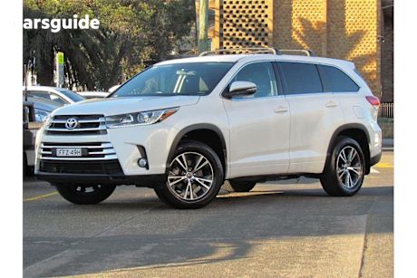 White 2017 Toyota Kluger Wagon GX (4X2)