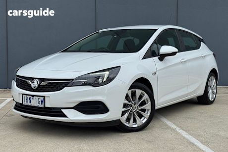 White 2020 Holden Astra Hatchback R