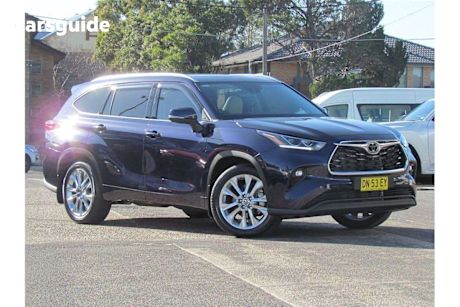 Blue 2023 Toyota Kluger Wagon Grande AWD