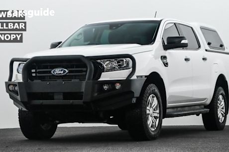 White 2021 Ford Ranger Double Cab Pick Up XLT 3.2 HI-Rider (4X2)