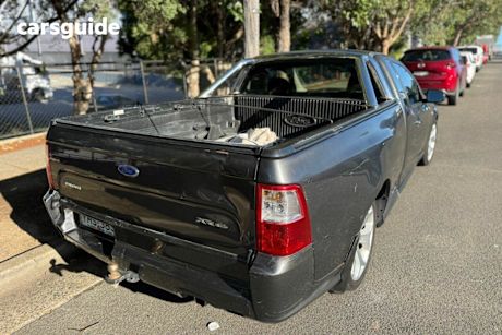Grey 2010 Ford Falcon Cab Chassis XR6 (lpg)