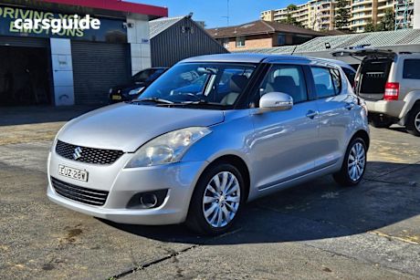 Silver 2012 Suzuki Swift Hatch GLX FZ