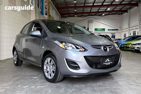 Silver 2011 Mazda 2 Hatchback NEO