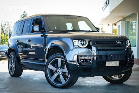 Grey 2022 Land Rover Defender Wagon 110 P525 V8 (386KW)