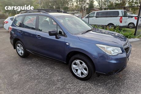 Blue 2014 Subaru Forester Wagon 2.5I