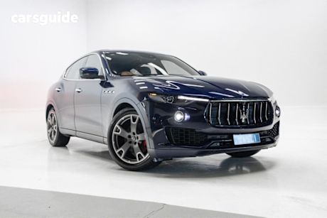 Blue 2017 Maserati Levante Wagon
