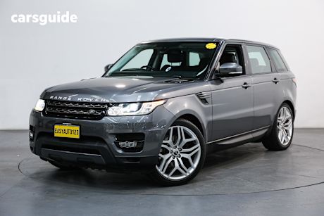 Grey 2016 Land Rover Range Rover Sport Wagon 3.0 TDV6 SE