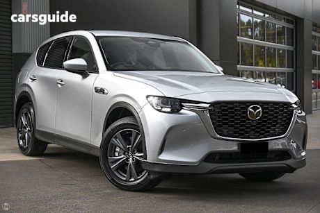 Silver 2025 Mazda CX-60 SUV P50E EVOLVE 4X4