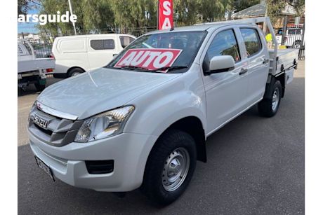 White 2016 Isuzu D-MAX Crew Cab Chassis SX HI-Ride (4X2)