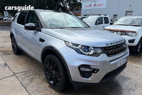 Silver 2015 Land Rover Discovery Sport Wagon SD4 HSE Luxury