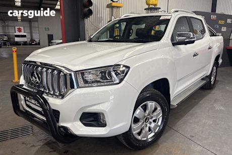 White 2020 LDV T60 Double Cab Utility Luxe (4X4)