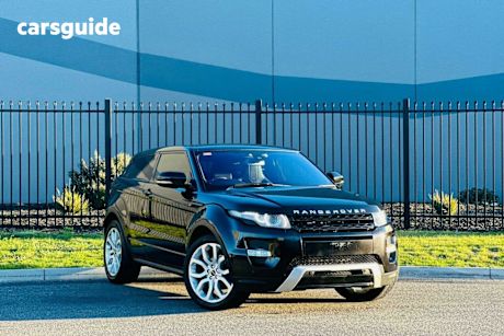 Black 2012 Land Rover Range Rover Coupe SD4 Dynamic