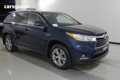 Blue 2014 Toyota Kluger Wagon GXL (4X2)