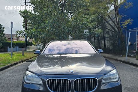 Grey 2013 BMW 730D Sedan