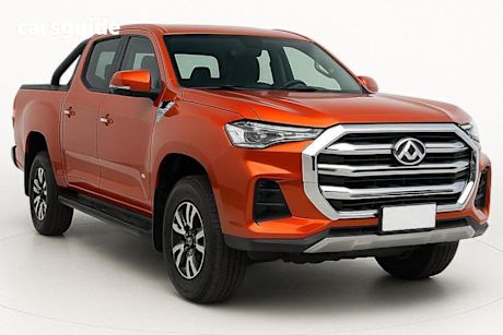 Orange 2022 LDV T60 Double Cab Utility MAX PRO (4X4)
