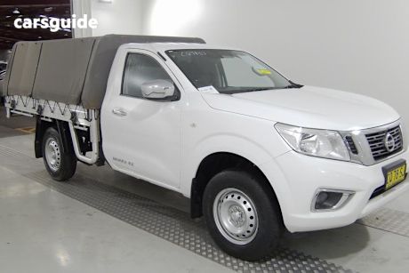 White 2018 Nissan Navara Cab Chassis RX (4X2)