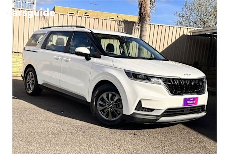 White 2022 Kia Carnival Wagon S