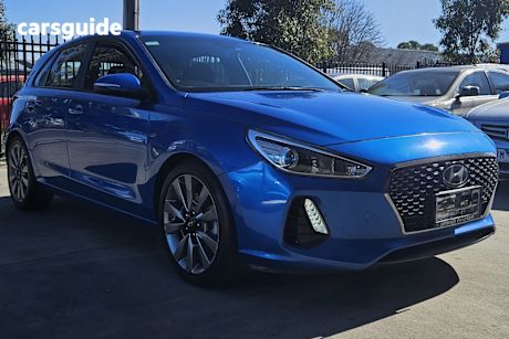 Blue 2017 Hyundai I30 Hatchback SR
