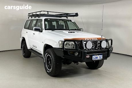 White 2008 Nissan Patrol Wagon ST (4X4)