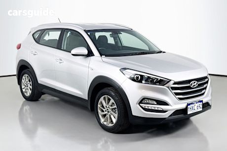 Silver 2017 Hyundai Tucson Wagon Active (fwd)